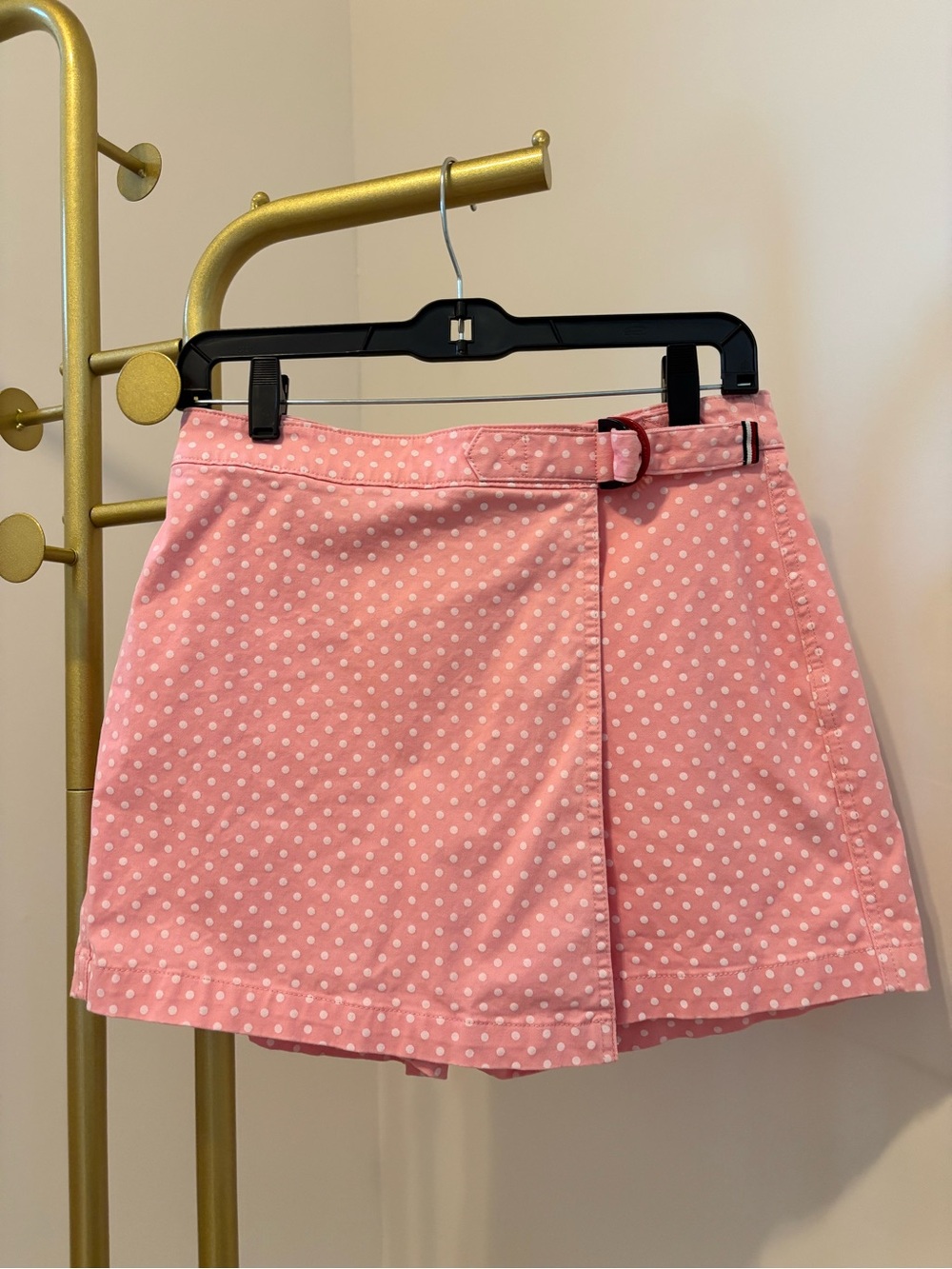 Tommy Hilfiger Pink Polka Dot Skort